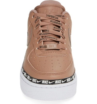 Shop Nike Air Force 1 '07 Se Premium Sneaker In Desert Dust/ Black/ White