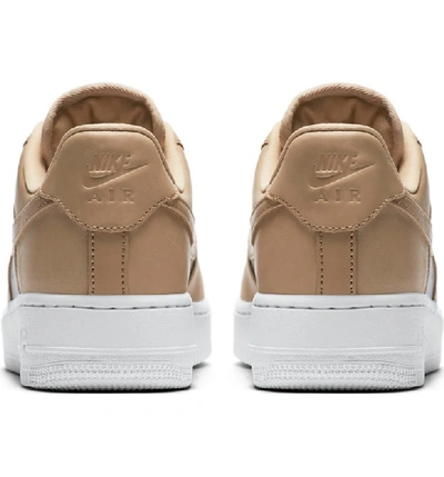 Shop Nike Air Force 1 '07 Se Premium Sneaker In Beige/ Silver/ White