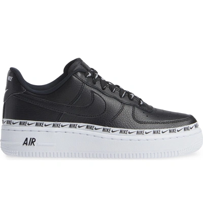 Shop Nike Air Force 1 '07 Se Premium Sneaker In Black/ Black/ White