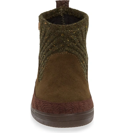 Shop Toni Pons Gigi Bootie In Khaki Suede