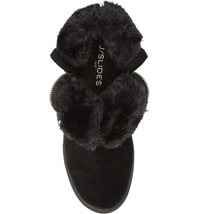 Jslides allie faux outlet fur