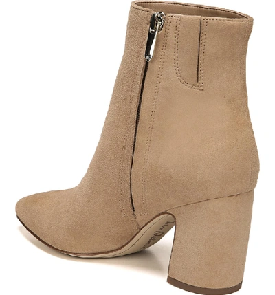 Shop Sam Edelman Hilty Bootie In Golden Caramel Suede