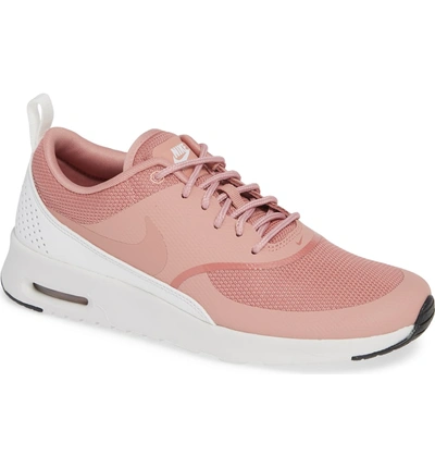 Shop Nike Air Max Thea Sneaker In Rust Pink/ White/ Black