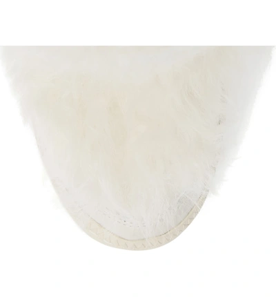 Shop Ash Cool Genuine Shearling Boot In Off White/ Off White