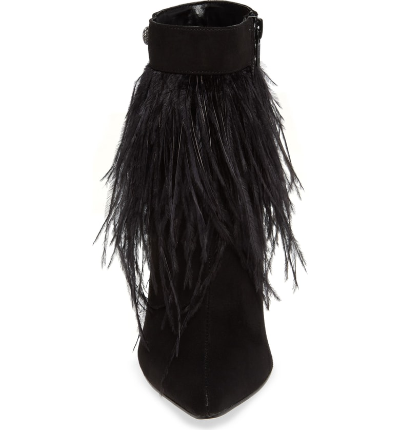 nina danella feather bootie