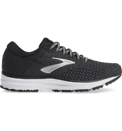 Shop Brooks Revel 2 Running Shoe In Black/ Grey/ Grey