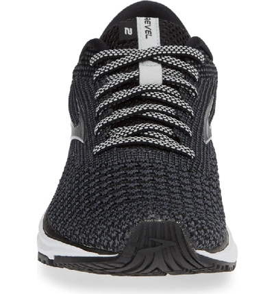 Shop Brooks Revel 2 Running Shoe In Black/ Grey/ Grey