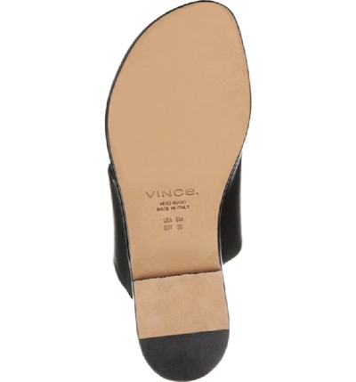 vince edris leather slides