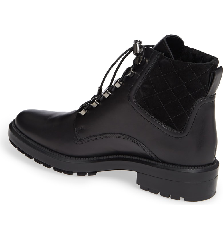 aquatalia linda leather combat boot