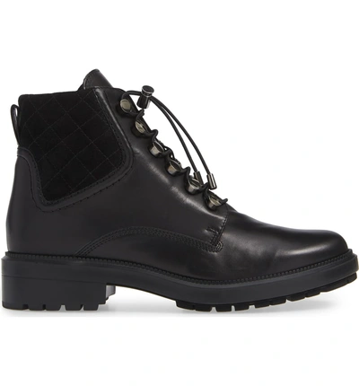 Shop Aquatalia Linda Combat Boot In Black