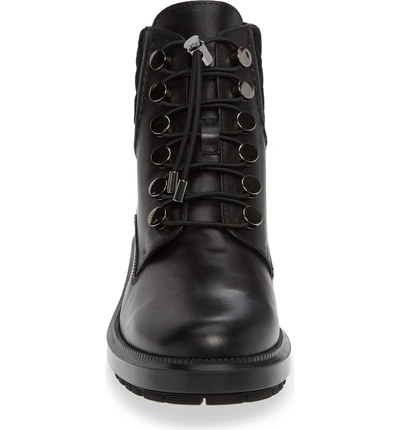 Shop Aquatalia Linda Combat Boot In Black