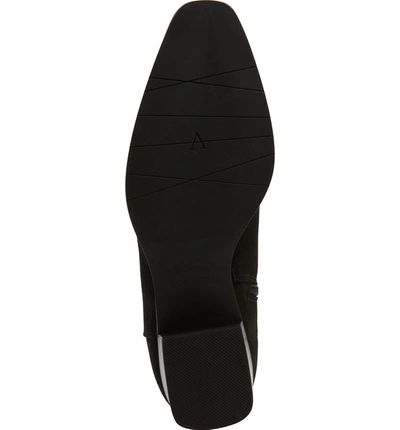 Shop Aquatalia Finola Water Resistant Stretch Back Boot In Black
