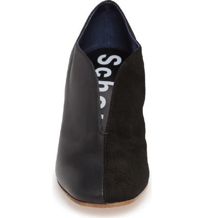 Shop Proenza Schouler Metallic Heel Pump In Black