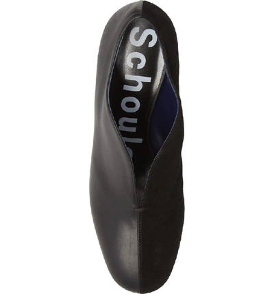 Shop Proenza Schouler Metallic Heel Pump In Black