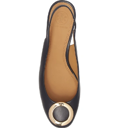 Shop Tory Burch Caterina Slingback Pump In Perfect Navy