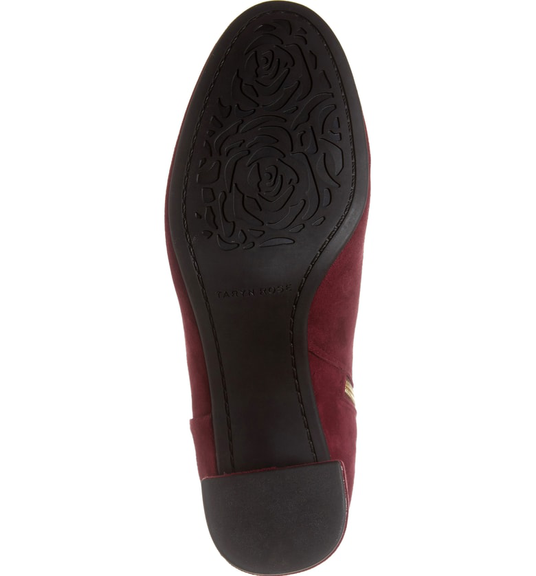 taryn rose cassidy block heel bootie