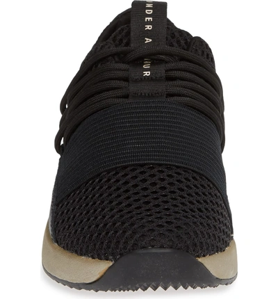 Shop Under Armour Breathe Lace X Nm Sneaker In Black/ Metallic Faded Gold