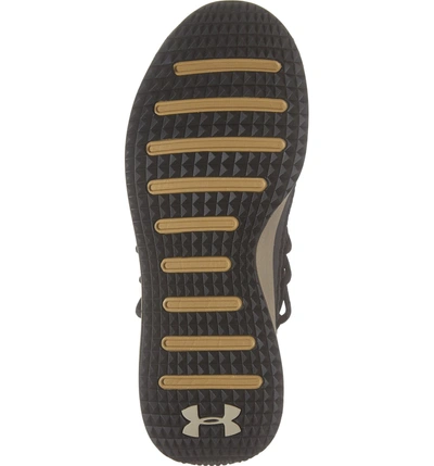 Shop Under Armour Breathe Lace X Nm Sneaker In Black/ Metallic Faded Gold
