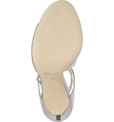 Shop Jimmy Choo Lang Sandal In Silver