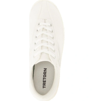 Shop Tretorn Nylite Plus Sneaker In Vintage White/ White