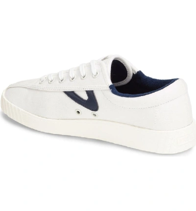 Shop Tretorn Nylite Plus Sneaker In Vintage White/ Navy