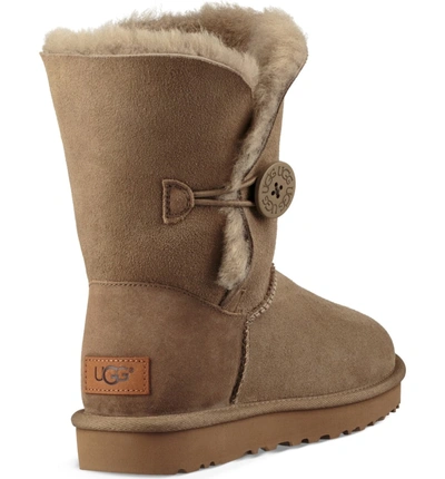 Shop Ugg 'bailey Button Ii' Boot In Antelope Suede