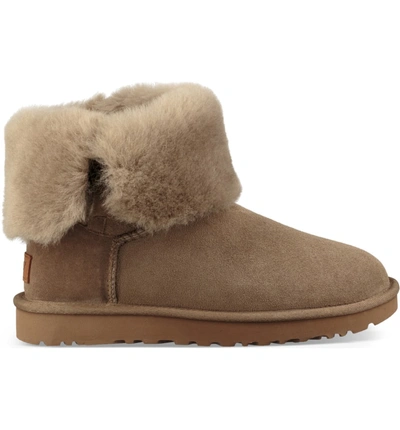 Shop Ugg 'bailey Button Ii' Boot In Antelope Suede