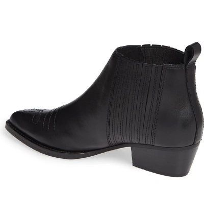 Shop Botkier Texas Bootie In Black Leather