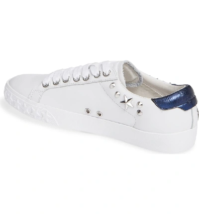 Shop Ash Dazed Studded Sneaker In White/ Midnight