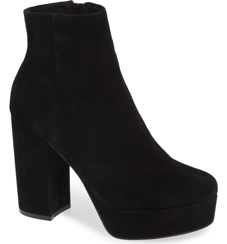 steve madden platform booties