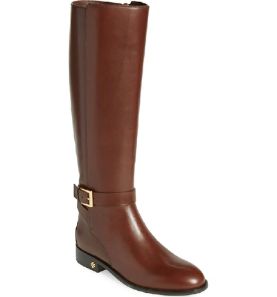 Shop Tory Burch Brooke Knee High Boot In Perfect Brown