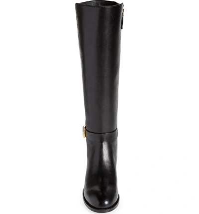 Shop Tory Burch Brooke Knee High Boot In Perfect Black