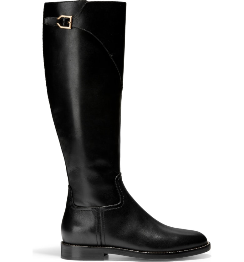 harrington knee high riding boot cole haan
