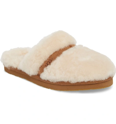 Shop Ugg Dalla Slipper In Natural Wool