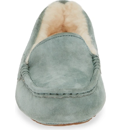 Shop Ugg Ansley Water Resistant Slipper In Sea Green