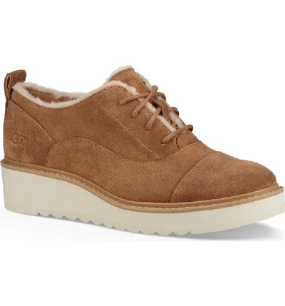 Johanna spill seam wedge oxford sale