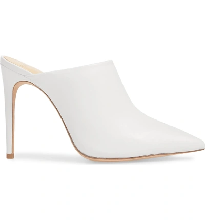 Shop Alexandre Birman Amaliah Pointy Toe Mule In White