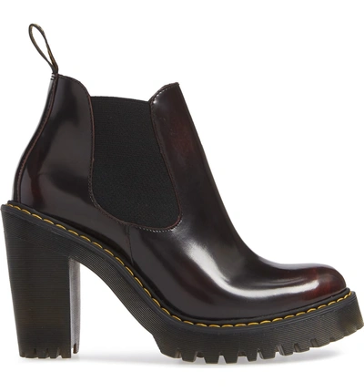 Dr. Martens Hurston Chelsea Boot In Cherry Red Arcadia ModeSens