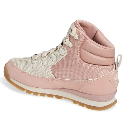 Shop The North Face Back To Berkeley Redux Waterproof Boot In Misty Rose/ Vintage White