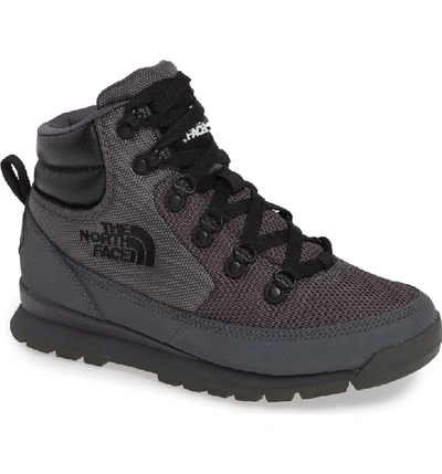 Shop The North Face Back To Berkeley Redux Waterproof Boot In Blackened Pearl/ Black