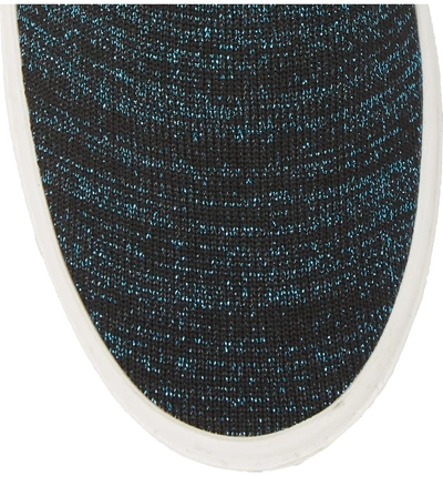 Shop Marc Jacobs Dart Sock Knit Sneaker In Blue Multi