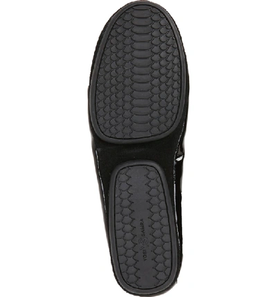 Shop Yosi Samra Samara Foldable Ballet Flat In Black Patent Leather