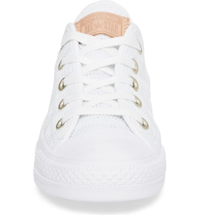Shop Converse Chuck Taylor All Star Seasonal Ox Low Top Sneaker In White/ Tan