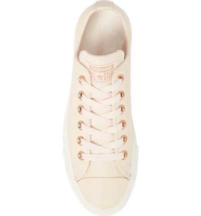 Shop Converse Chuck Taylor All Star Seasonal Ox Low Top Sneaker In Pastel Rose Leather