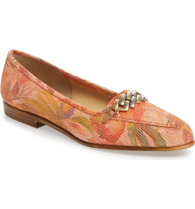 Shop Amalfi By Rangoni Oste Loafer In Salmon Leather