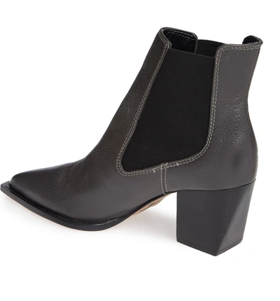 Shop Lust For Life Tenesse Bootie In Mossy Grey Leather