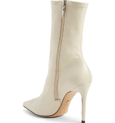 Shop Schutz Krysta Bootie In White Leather