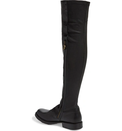 Shop Fiorentini + Baker Evita Over The Knee Boot In Black Leather