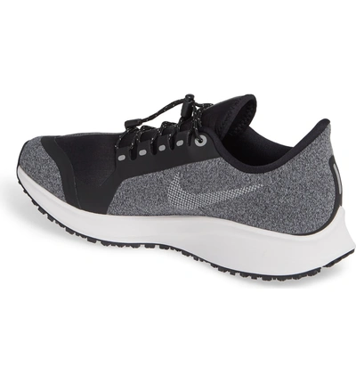 Nike Air Zoom Pegasus 35 Shield Gs Water Repellent Running Shoe In Black |  ModeSens