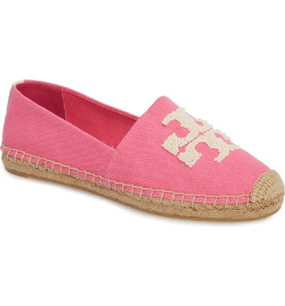 Shop Tory Burch Elisa Espadrille Flat In Crazy Pink